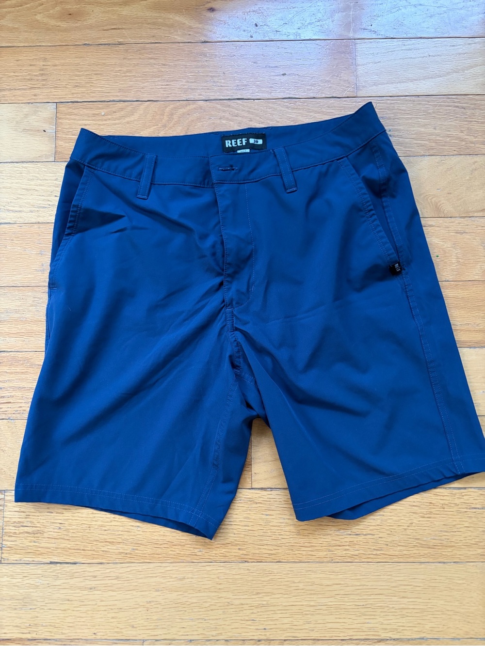 Reef Men's Dark Blue Casual Shorts